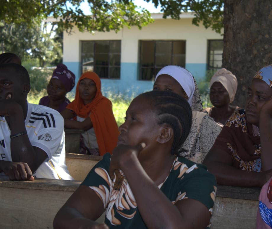Participants at a GGI na Vijanaa session in Ngathini
